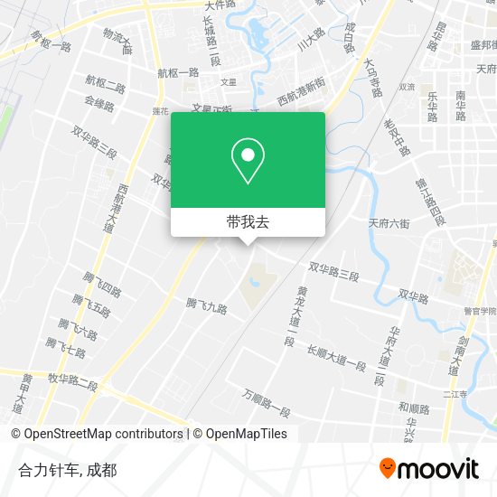 合力针车地图