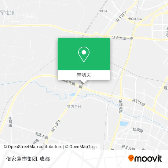 倍家装饰集团地图