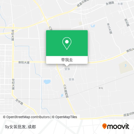 Sy女装批发地图