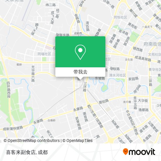 喜客来副食店地图