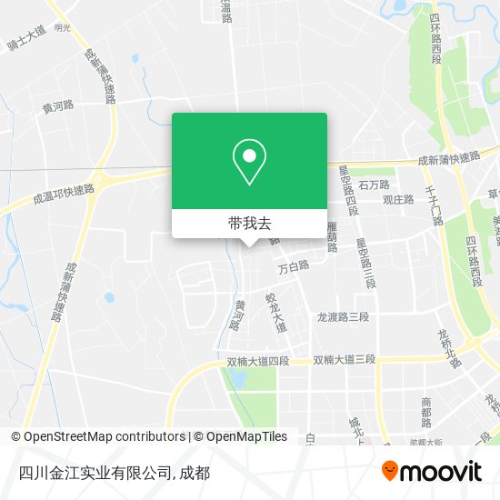 四川金江实业有限公司地图