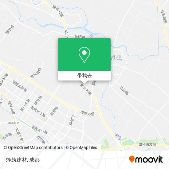 蜂筑建材地图