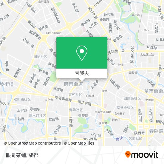 眼哥茶铺地图