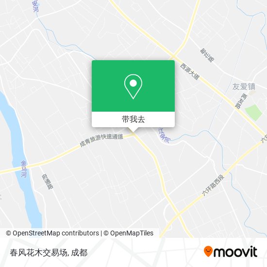 春风花木交易场地图