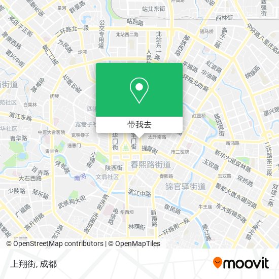 上翔街地图