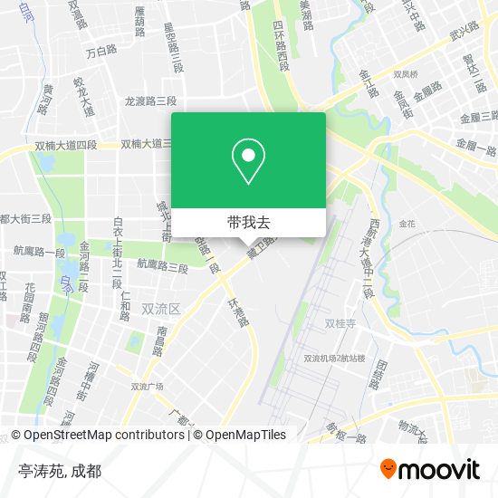 亭涛苑地图