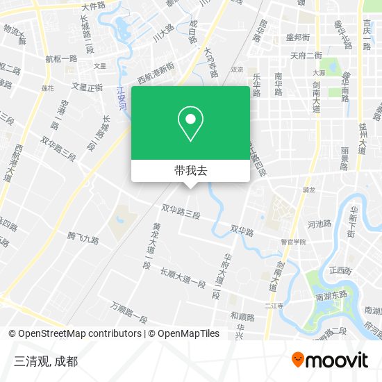 三清观地图