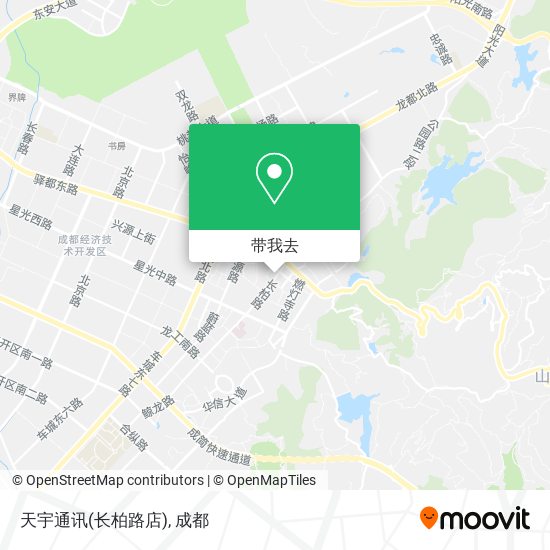 天宇通讯(长柏路店)地图