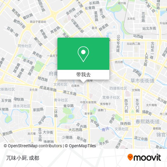 兀味小厨地图