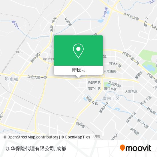加华保险代理有限公司地图