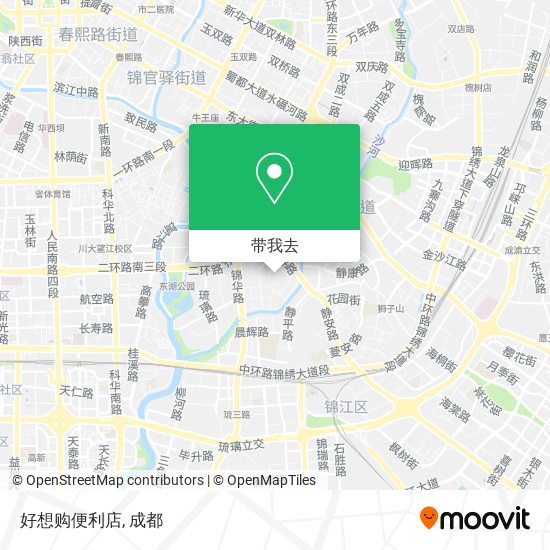好想购便利店地图