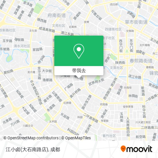 江小卤(大石南路店)地图