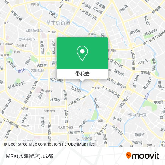 MRX(水津街店)地图