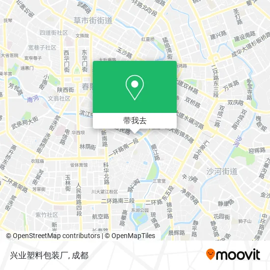 兴业塑料包装厂地图