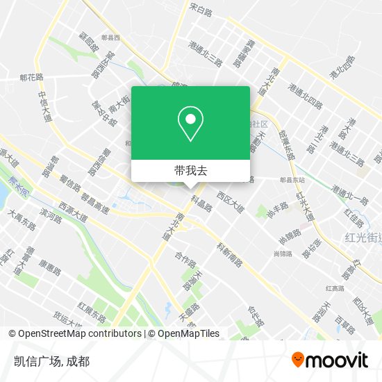 凯信广场地图