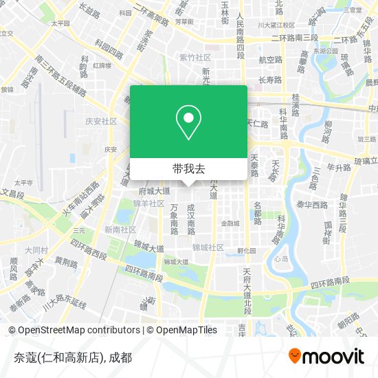 奈蔻(仁和高新店)地图