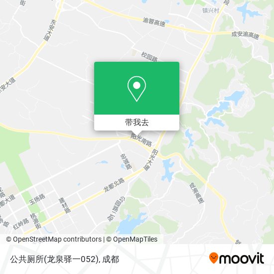 公共厕所(龙泉驿一052)地图
