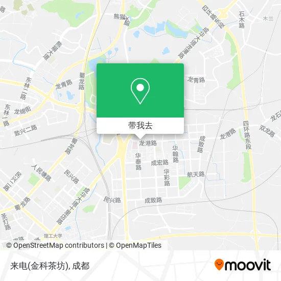 来电(金科茶坊)地图
