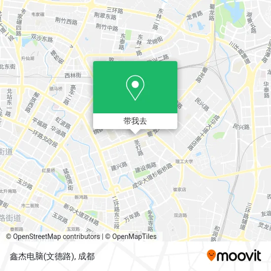 鑫杰电脑(文德路)地图