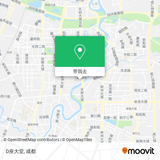 D座大堂地图