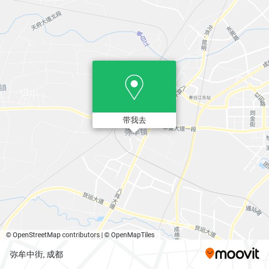 弥牟中街地图
