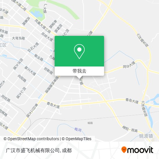 广汉市盛飞机械有限公司地图
