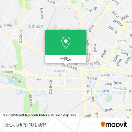 匠心小厨(万和店)地图
