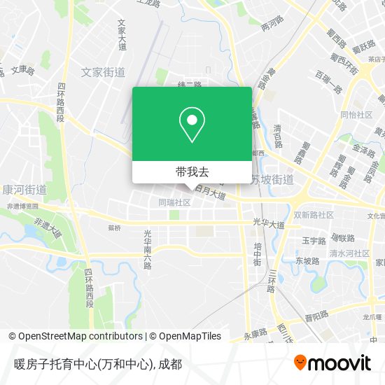 暖房子托育中心(万和中心)地图