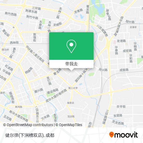 健尔弹(下涧槽双店)地图