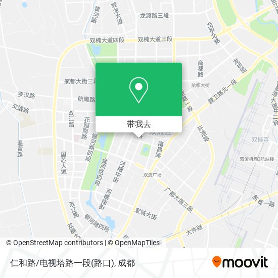 仁和路/电视塔路一段(路口)地图