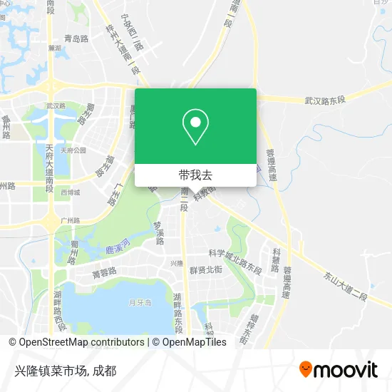 兴隆镇菜市场地图