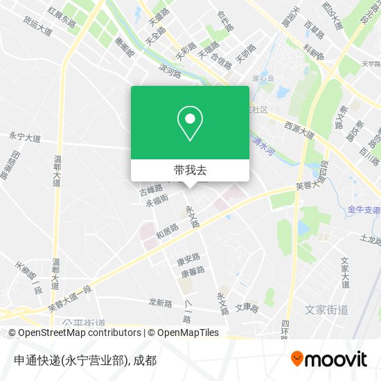 申通快递(永宁营业部)地图