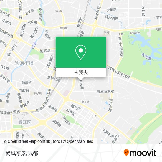 尚城东景地图