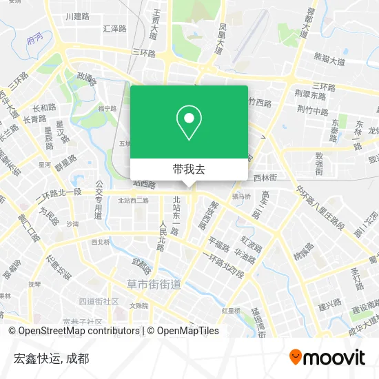 宏鑫快运地图