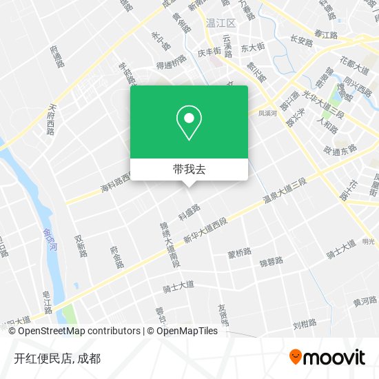 开红便民店地图