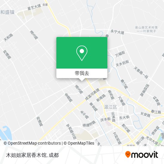 木姐姐家居香木馆地图