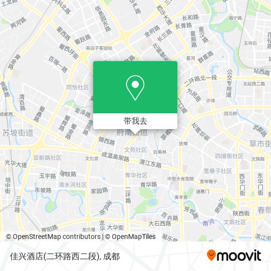 佳兴酒店(二环路西二段)地图