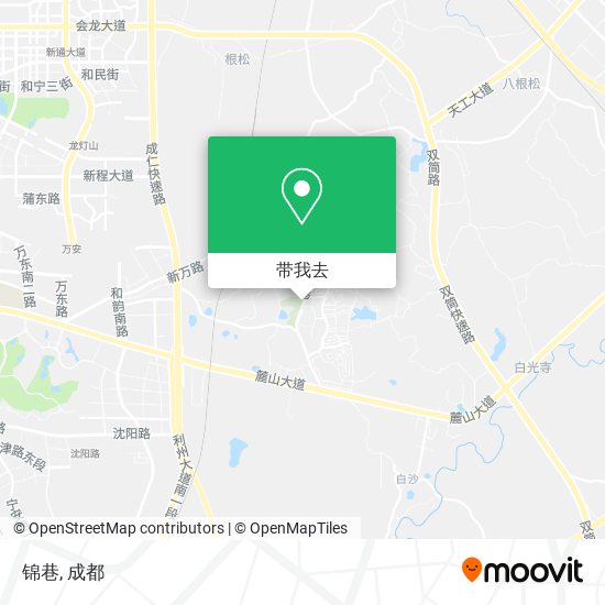 锦巷地图
