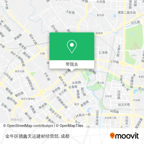 金牛区德鑫天运建材经营部地图