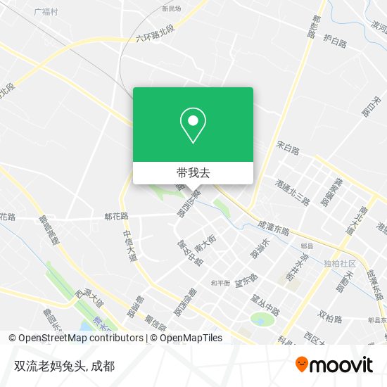 双流老妈兔头地图