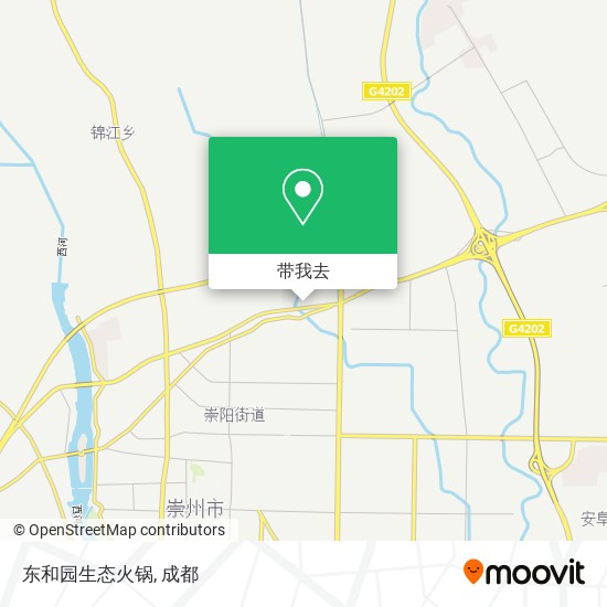 东和园生态火锅地图