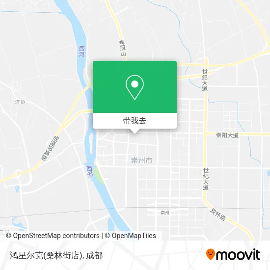 鸿星尔克(桑林街店)地图