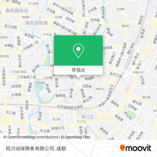 四川动保商务有限公司地图