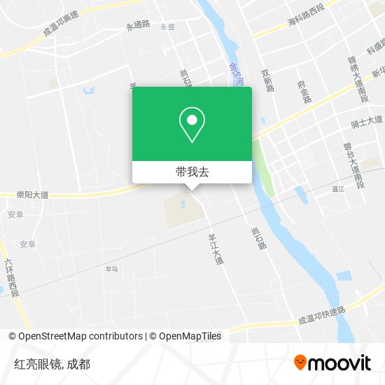 红亮眼镜地图