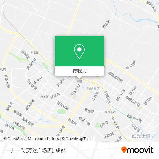一丿一乀(万达广场店)地图