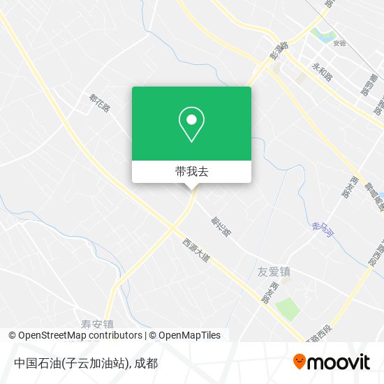 中国石油(子云加油站)地图