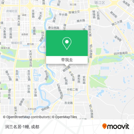 润兰名居-1幢地图