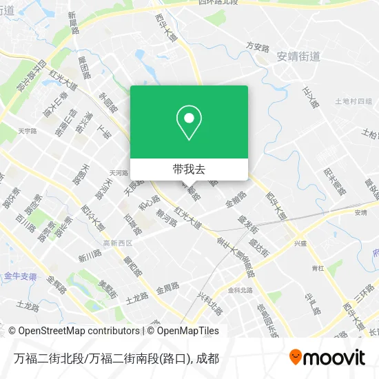 万福二街北段/万福二街南段(路口)地图