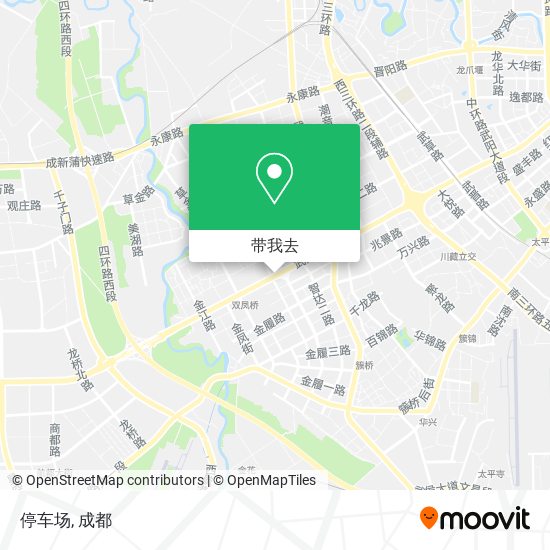 停车场地图