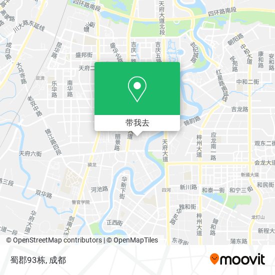 蜀郡93栋地图